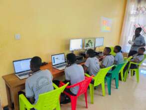 Children Learning Digital Skills