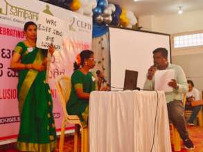 Increasing awareness through skits