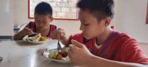 Nutritional support through meals and beverages