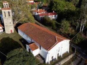 St. Nicholas Church aerial view