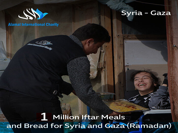 1 Million Iftar Meals and Bread for Syria and Gaza