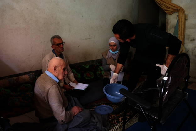 Be Their Support:Dignity for Older People in Syria