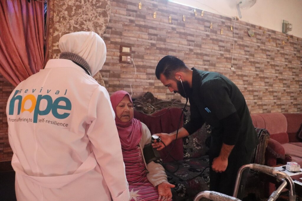 Be Their Support:Dignity for Older People in Syria