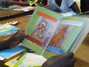 The Mamas check out their self-published book!
