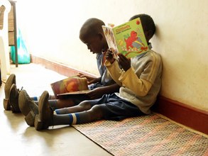 Kids in Busia Community Library