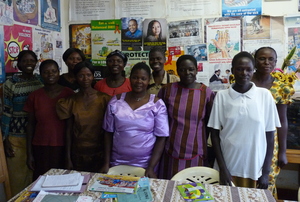 Portrait of Mamas participating in Busia