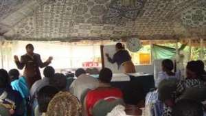 buwenge women's group undergoing a training