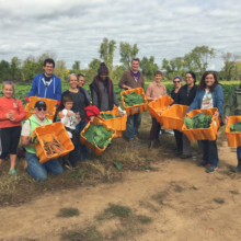 Coalition staff at Carversville Farm Foundation