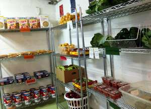 Fresh produce at the pantry