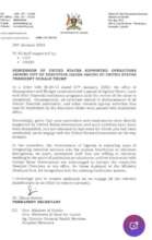 Urgent Communication from the Ministry of Health