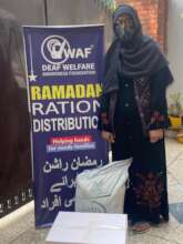 Ramazan Iftar & Rashan for Deaf & PWDs Support