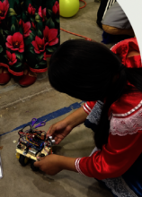 one of our students in the competition