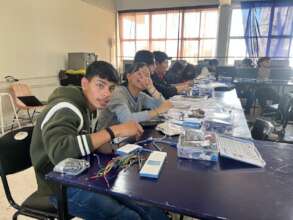 kids from CBTA 173 learning