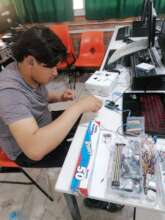 One of our Students at Nuevo Ideal