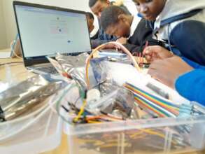 our students at work
