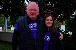 Katie and her father, Paddy.