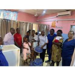 LHCHF reaching out at the pediatric ward