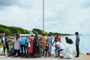 Mandaithivu Beach clean up