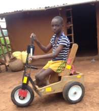 Tobias at home in Kenya