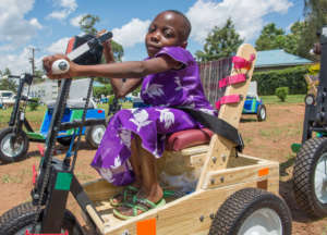 150 Child Mobility Carts for most in need