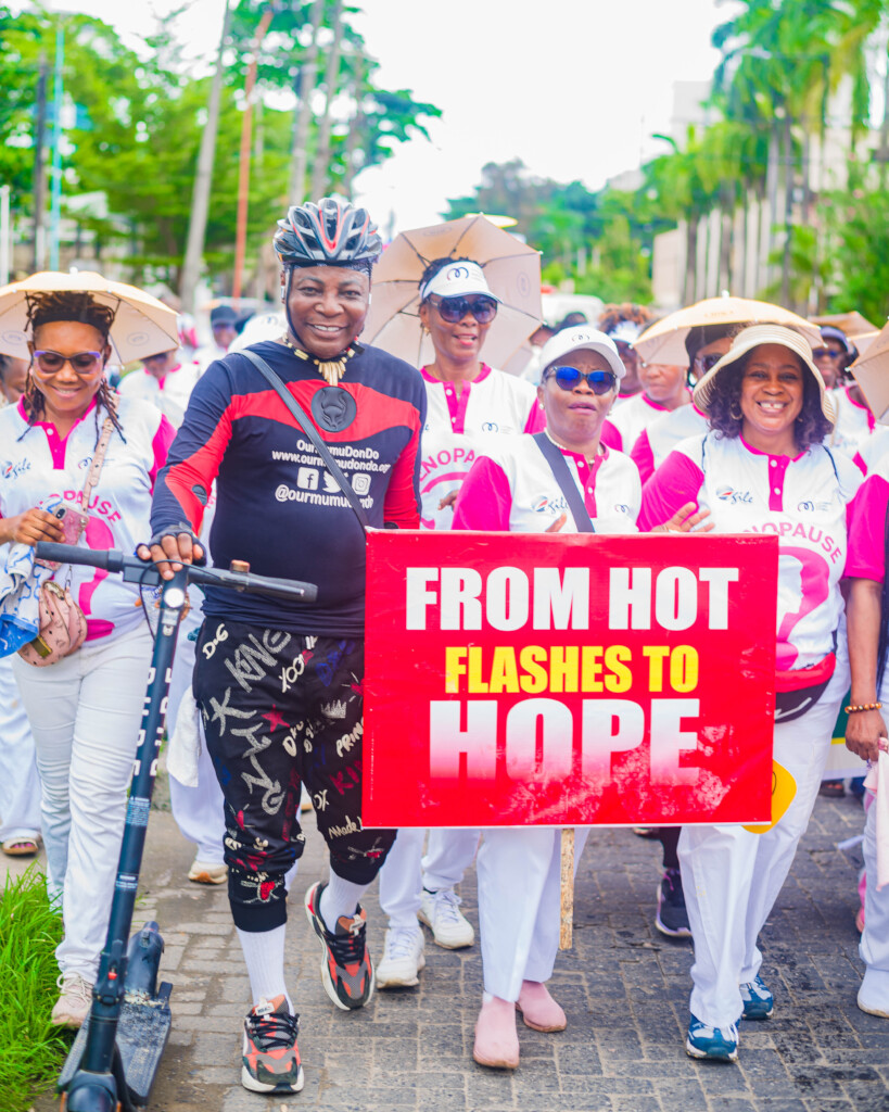 I walk for menopause 2025