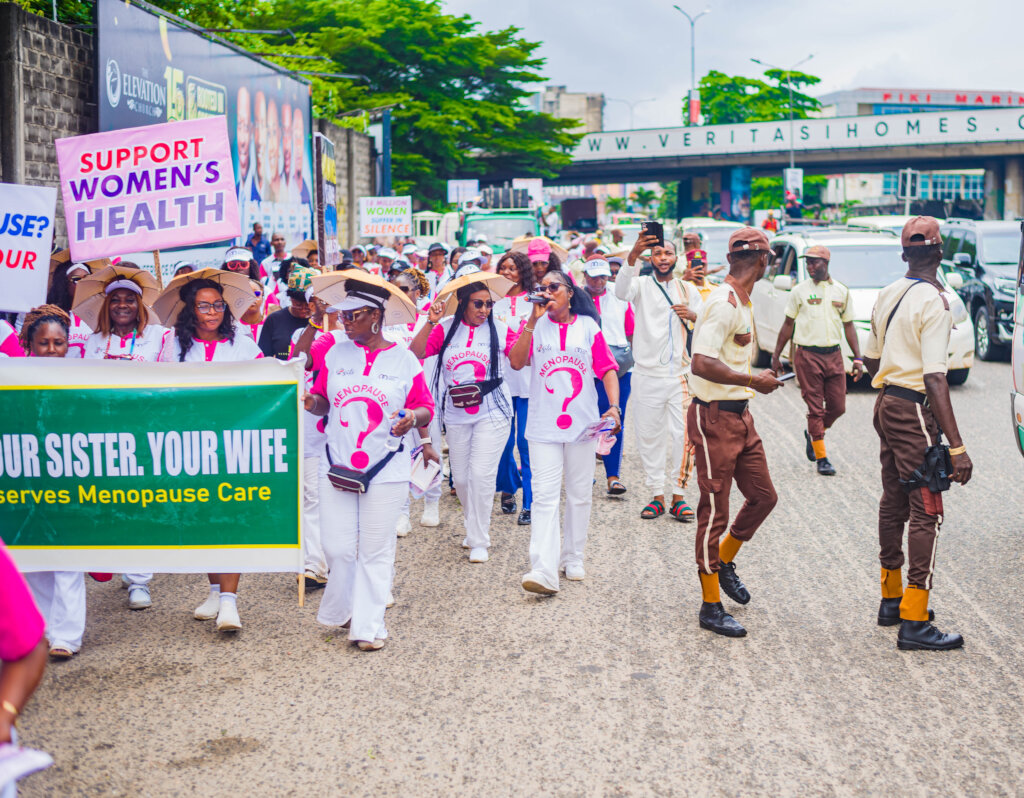 I walk for menopause 2025
