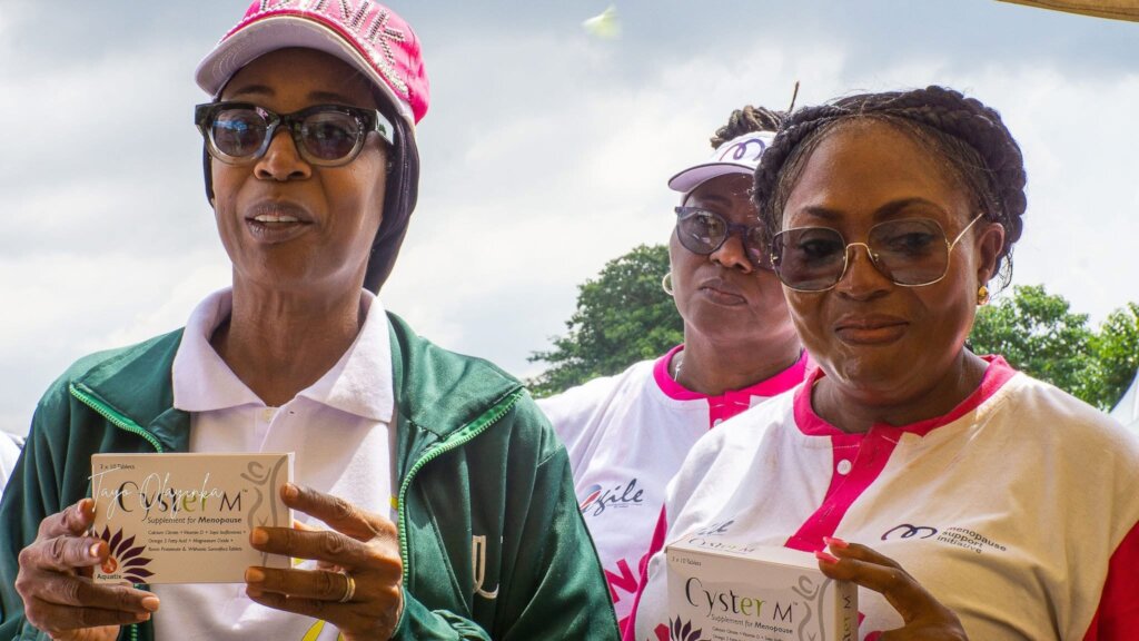 I walk for menopause 2025