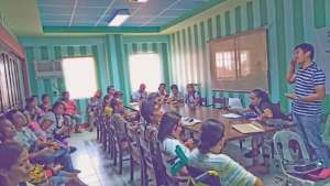 Saidomar (R) with PWD leaders of San Remigio, Cebu