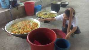 Somaya in charge of cooking