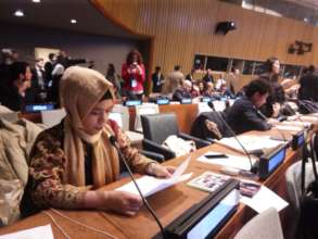 Asmin at the United Nations