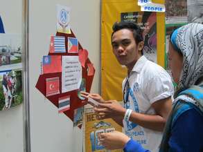 Working at Davao Peace Fair 1