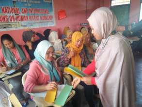 Rohaima facilitating a workshop