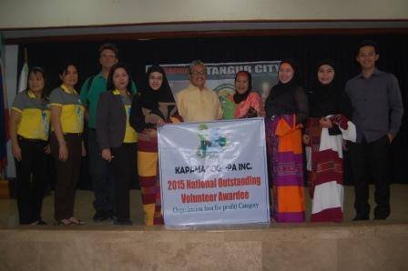 Regional award presentation