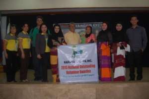 Regional award presentation