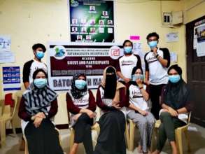 Volunteers at Year End Evaluation