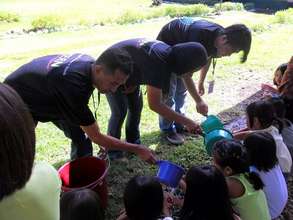 Actual Handwashing Activity with the participants
