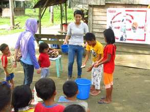 Teaching children about hygiene