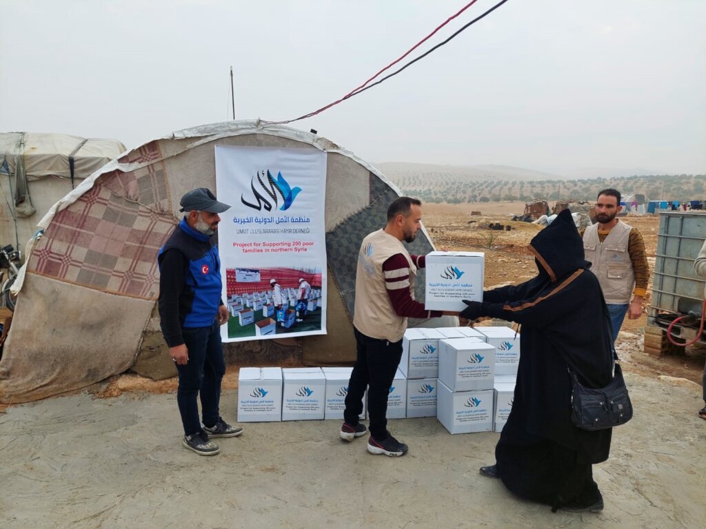 Ramadan Food Baskets for Widows in Gaza & Syria
