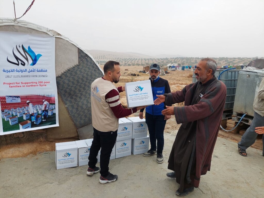 Ramadan Food Baskets for Widows in Gaza & Syria