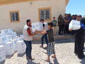 Ramadan Food Baskets for Widows in Gaza & Syria