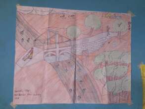 Footbridge-futurist hope-Samuel Phiri