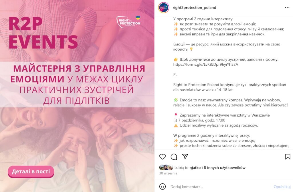 Information about event