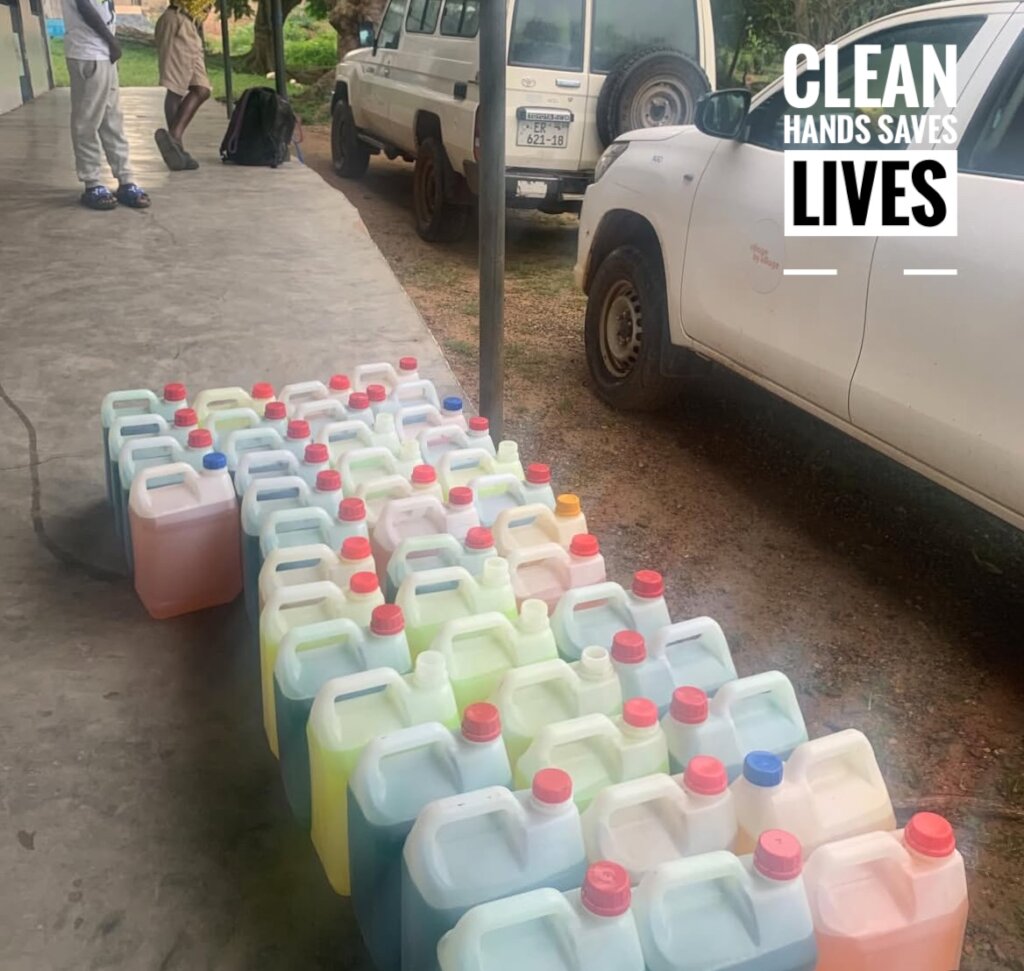 Soap supplies for rural schools