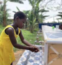 Hand washing station