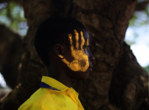 Hand Face Print