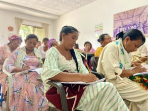 The artisans at one of our empowerment workshops