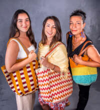 Nicole, Paula and Jackie at IFAM in Santa Fe