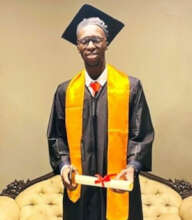 Tijan graduates in Commerce from Maharaja