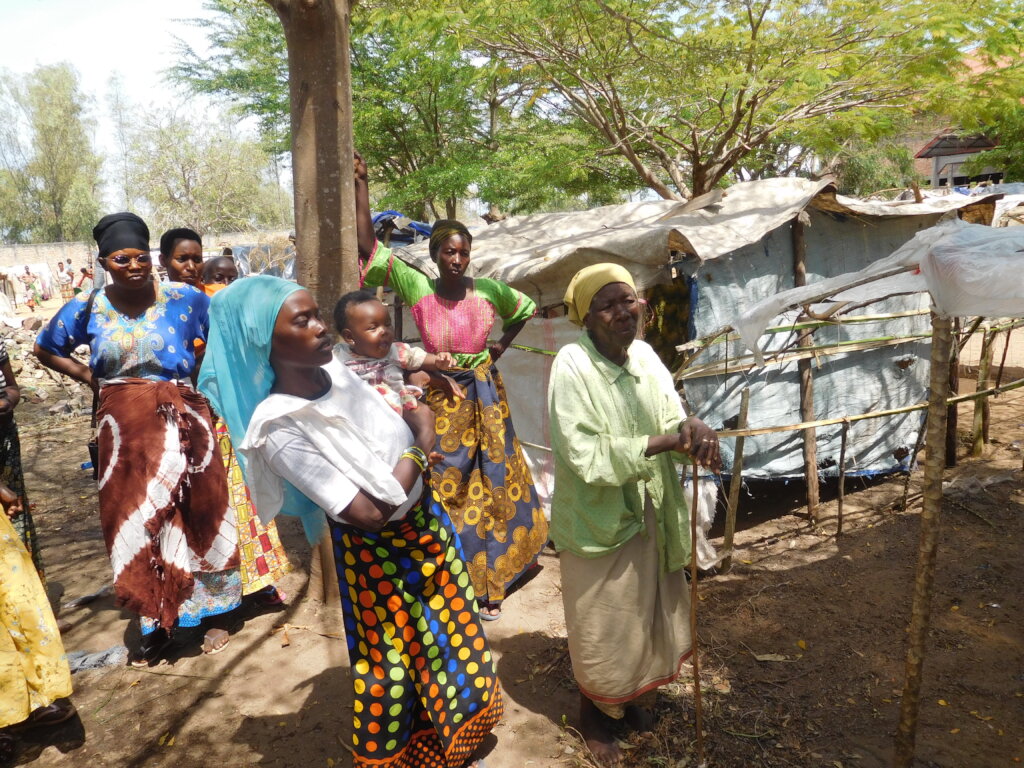 PROVIDING  SHELTER AND FOOD TO   REFUGEES FROM DRC