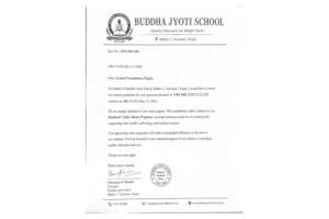 Support for Students Daily Meals at Buddha Jyoti.